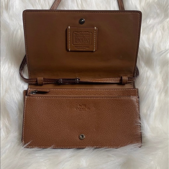 Coach x Keith Haring Leather Crossbody Clutch - Picture 7 of 7